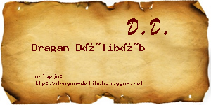 Dragan Délibáb névjegykártya